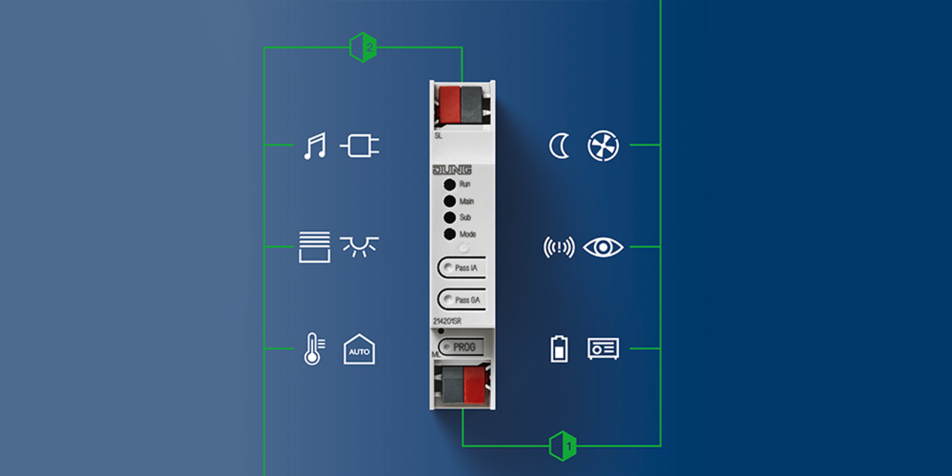 KNX Bereichs- und Linienkoppler bei Elektrotechnik Schlicker in Neustadt an der Aisch